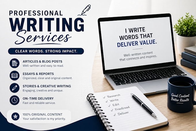 write engaging blog posts and articles in english