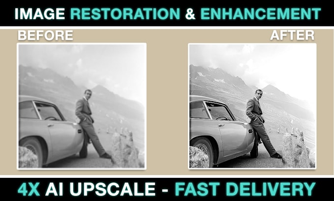 enhance and upscale your blurry images with professional tools