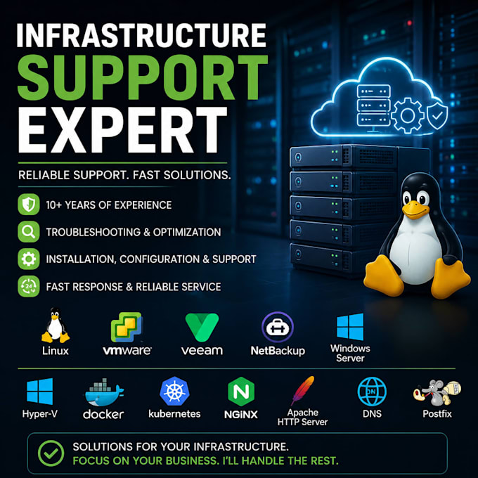 provide IT infrastructure support