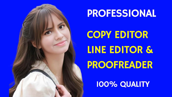 do book editing and formatting professionally