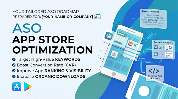 optimize your google play and app store aso