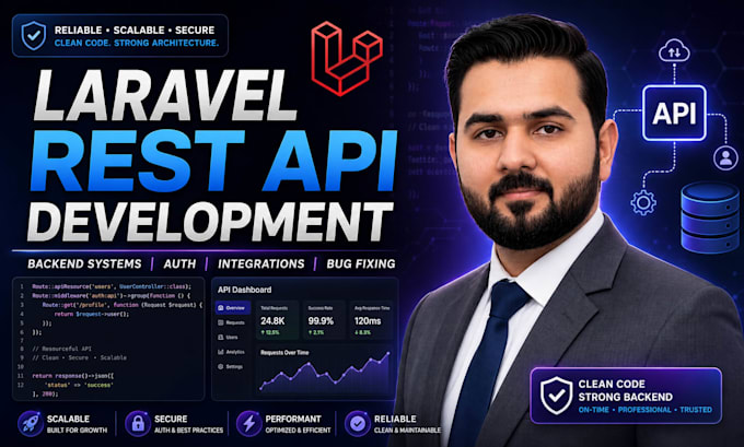 build laravel rest apis for your mobile app or saas