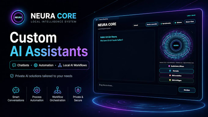 build a custom ai assistant, chatbot or automation workflow for you