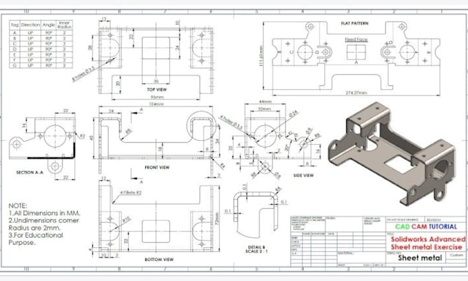 do 3d model design in solidwork, 3d cad design, and product rendering