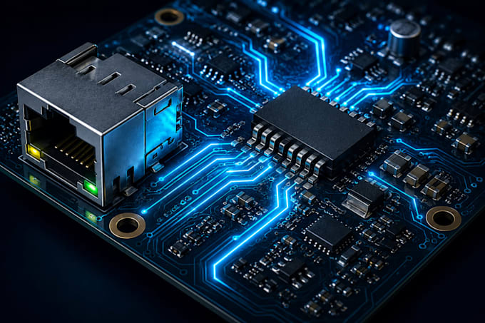 design ethernet pcb and general circuit schematics