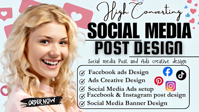 do facebook ads design, social media post, ad creative, instagram post