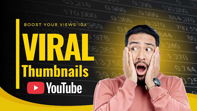 design eye catching gaming and vlog youtube thumbnails