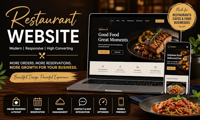 build wordpress restaurant website square food website wix online food ordering