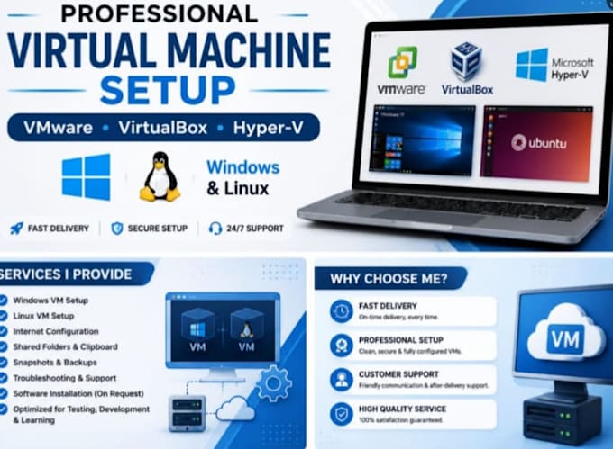 do something im really good at creating virtual machines