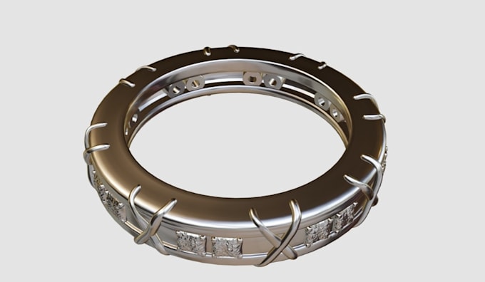 create professional 3d jewelry cad design for manufacturing