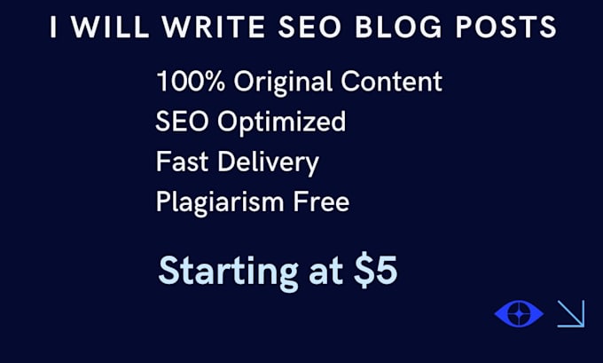 write SEO blog posts and articles that rank on google
