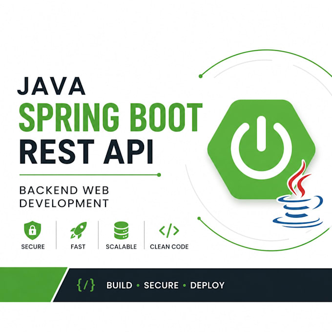 develop custom java spring boot rest API