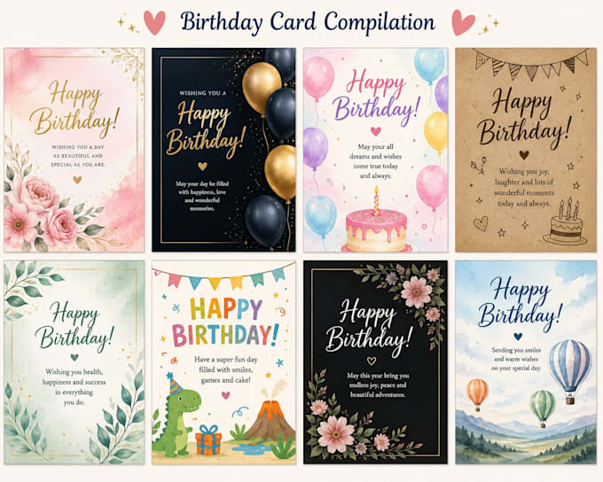 do birthday cards for you