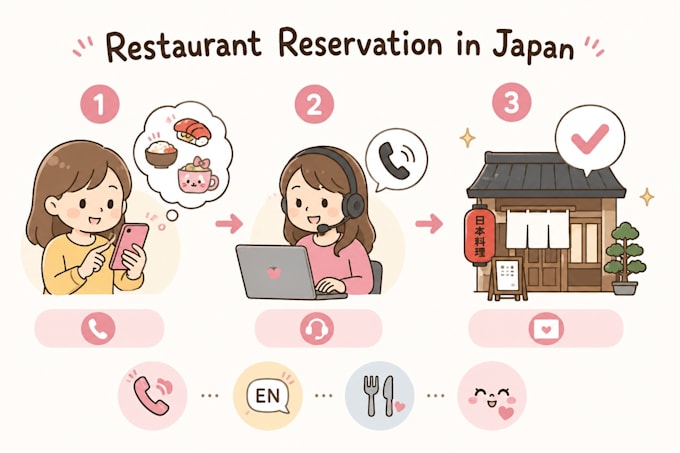 make restaurant reservations in japan