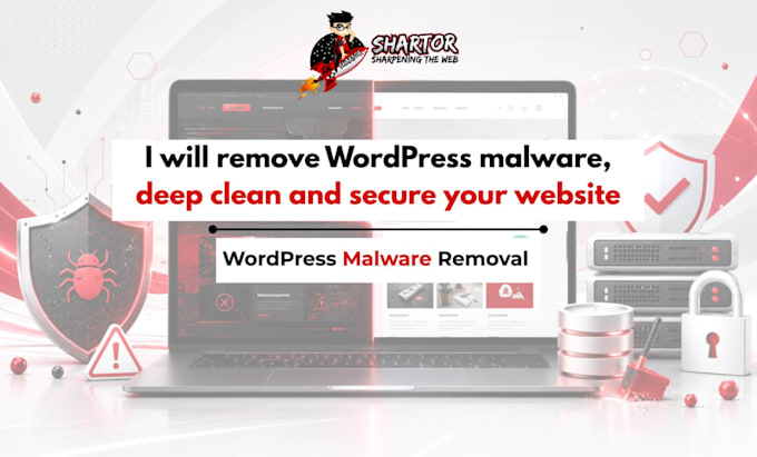 remove wordpress malware, deep clean and secure your website