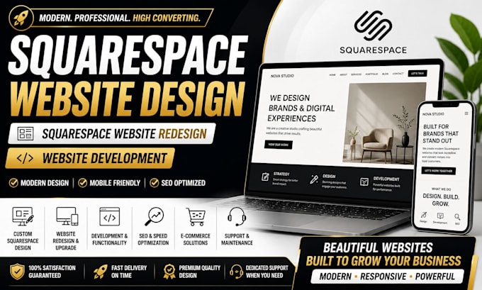 squarespace website design squarespace website redesign and website development