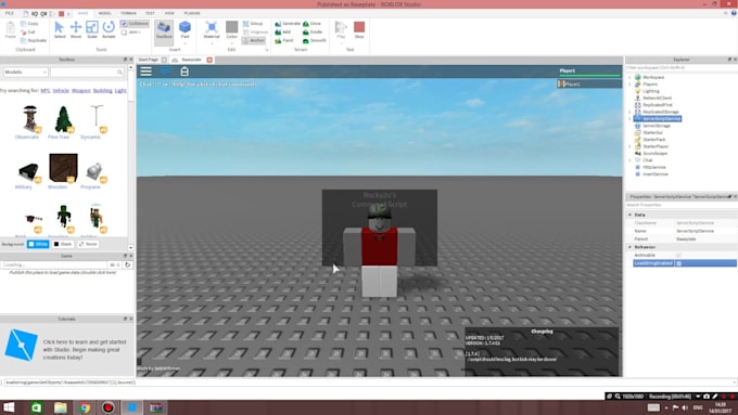 be your roblox game scripter, roblox development, scripting, build game
