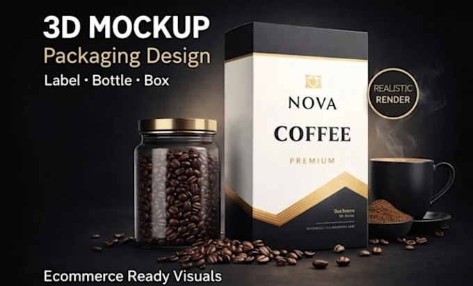 do 3d product design, 3d modelling for product, 3d product rendering 3d mockups