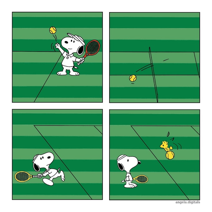 do witty comic illustrations