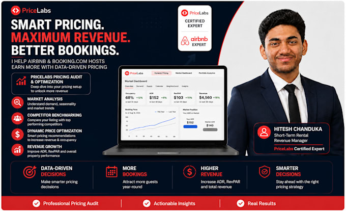 increase your airbnb revenue with dynamic pricing