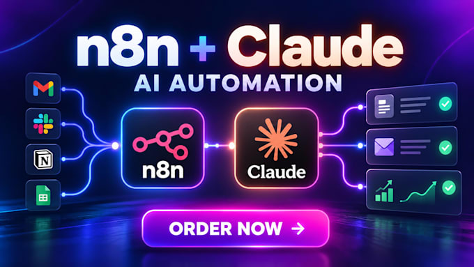 build n8n workflows, n8n ai agents, claude code ai agent and API integrations