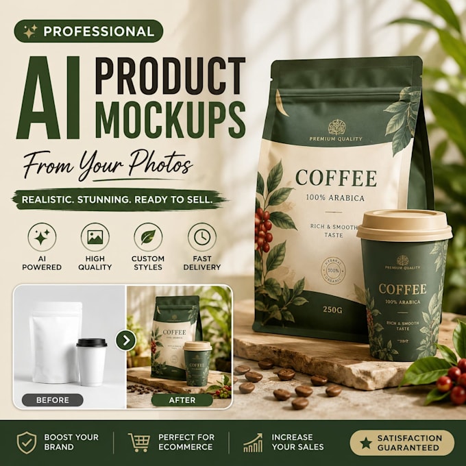 create ai product mockup from your photos