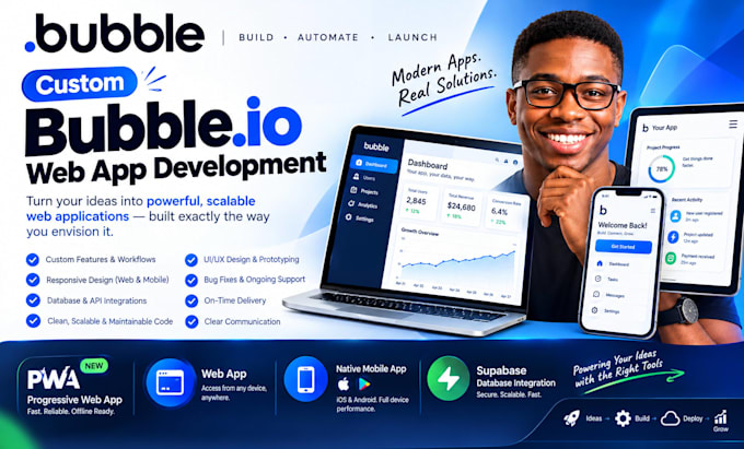 build bubble io website, bubble developer, bubble io, bubble app, bubble mvp