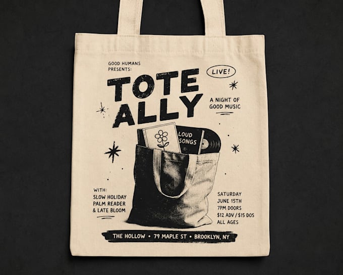 create professional tote bag tech pack for manufacturing