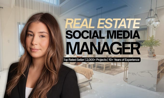 be your real estate social media manager and content creator
