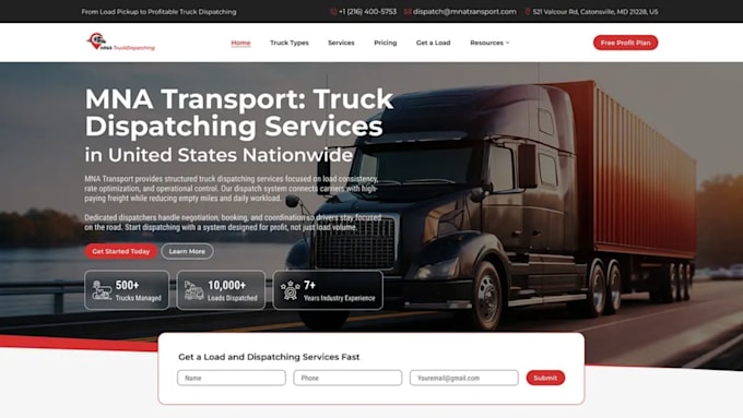 build a secure medical courier and dispatch website with booking