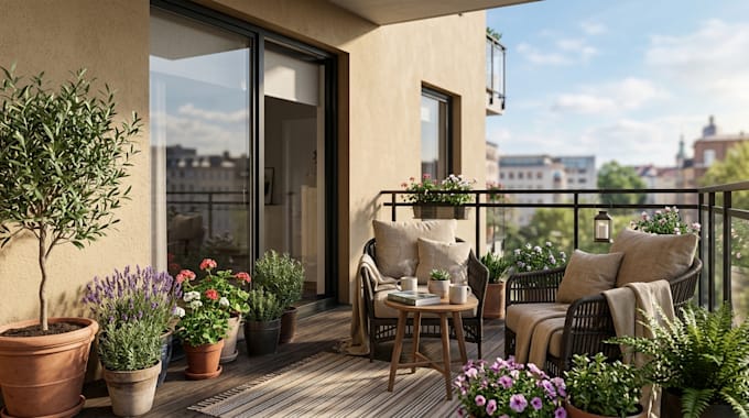 design 3d terrace, pergola, balcony, and rooftop concepts