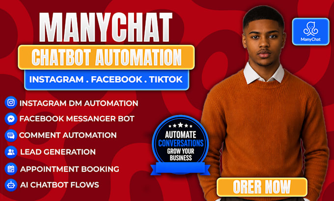 fix manychat automation, broken flows, triggers and chatbot issues