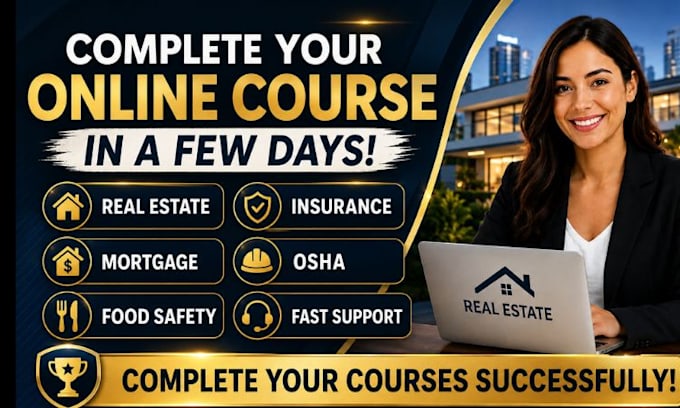 do online course, online learning, online certification course fast