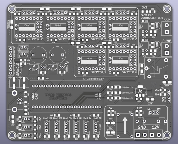 design your pcb schematic and layout in kicad