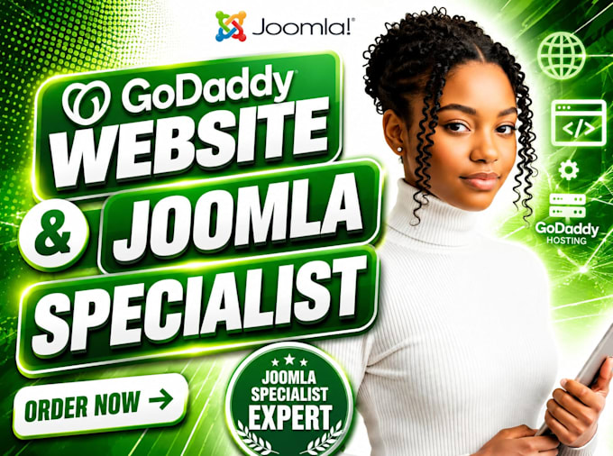 design joomla website customize or redesign godaddy website online store sec ai