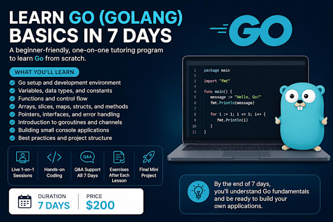 master go fundamentals in 7 days