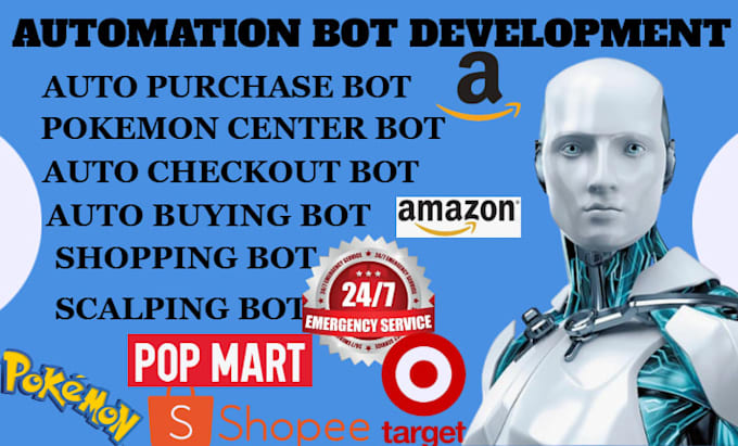 create auto checkout bot auto buying bot popmart bot walmart bot