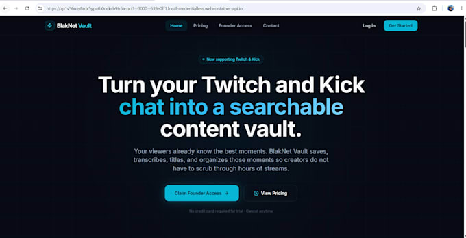 build a modern small business website with a contact form