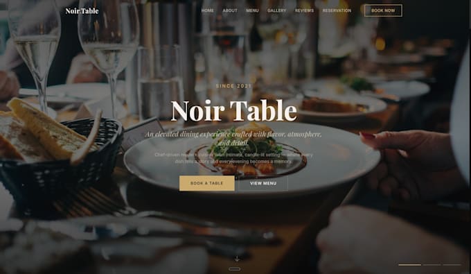 design and develop a modern responsive business website