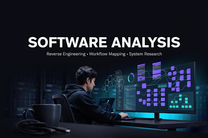 reverse engineer software and analyze application workflows