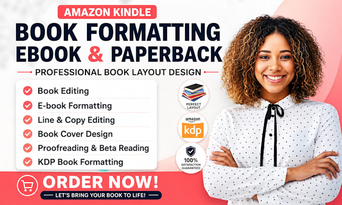 book editing proofread kdp book formatting document formatting canva book design