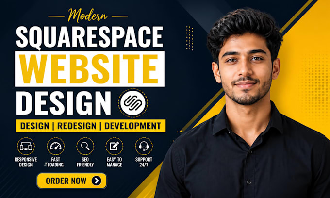 build squarespace website, design or development squarespace website