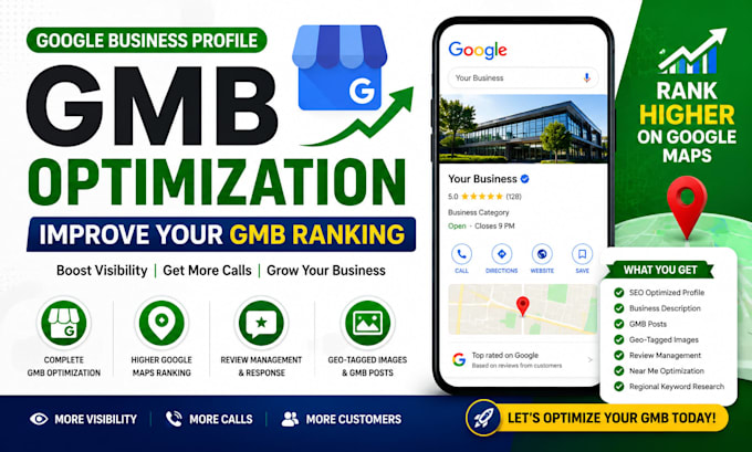 do gmb optimization and improve your gmb ranking
