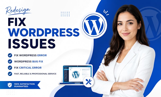 fix wordpress issues fix wordpress error wordpress bug fix fix critical error