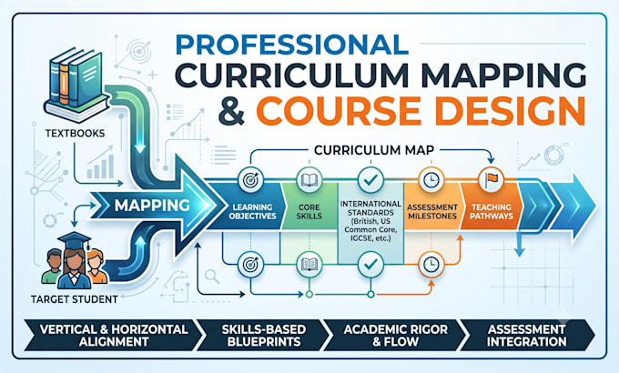 map your curriculum and align syllabus benchmarks
