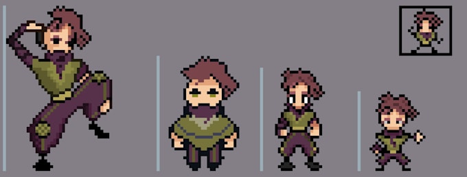 make an original pixel art sprite for you