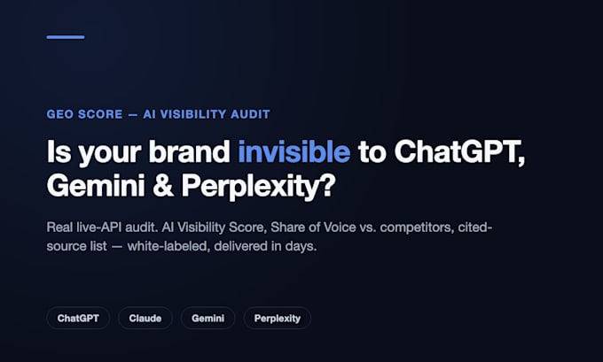 audit your brand ai visibility across chatgpt gemini and perplexity