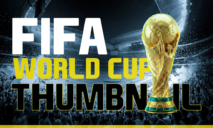 create FIFA world cup thumbnail
