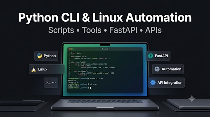 build a python cli tool for linux and devops automation