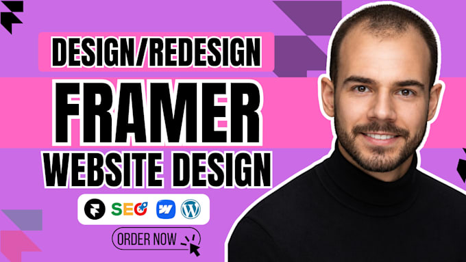 fix framer website, redesign responsive landing page, convert figma to framer